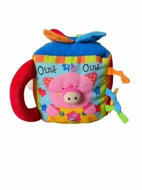 Melissa & Doug Ks Kids Musical Farmyard Cube Educational Soft Sensory Baby Toy